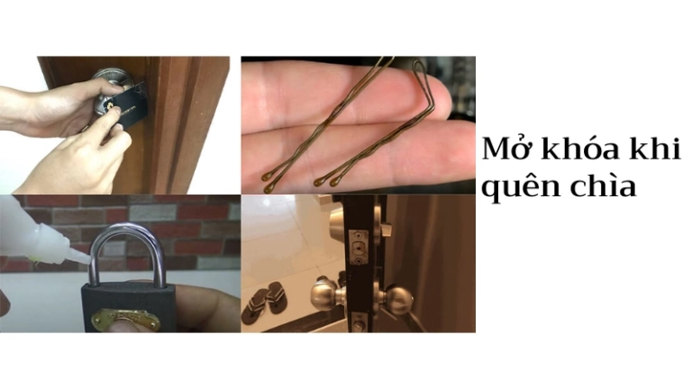 Bí kíp mở khóa khi quên chìa- 5 cách xử lý nhanh trong 30 giây