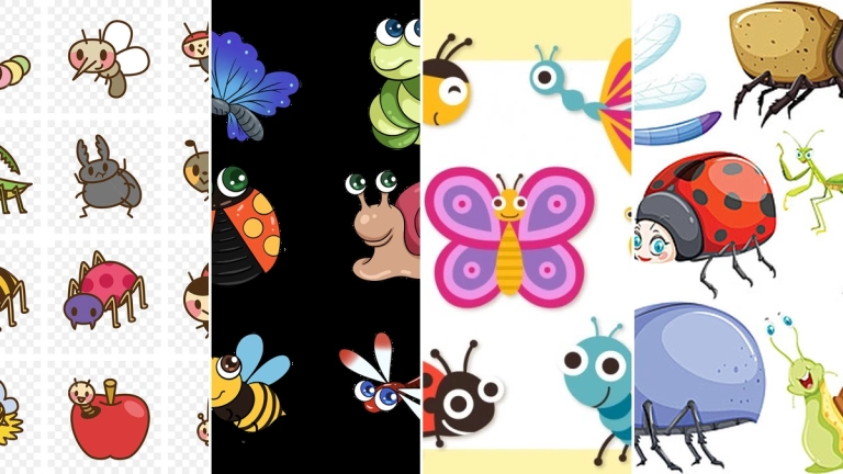 Bộ sưu tập mẫu chibi các loài côn trùng ngộ nghĩnh đẹp nhất 2026