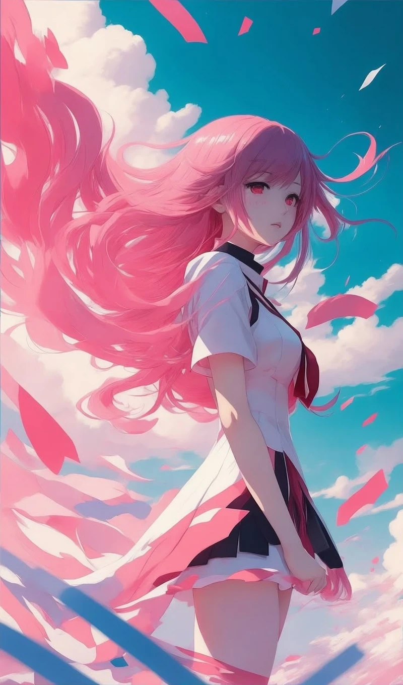 Cá tính nổi bật với avatar anime nữ ngầu chuẩn phong cách