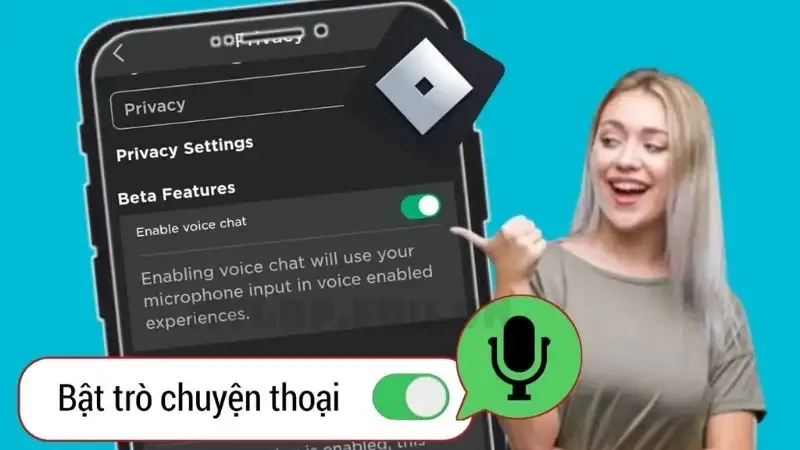 Điều kiện để bật mic trong Roblox