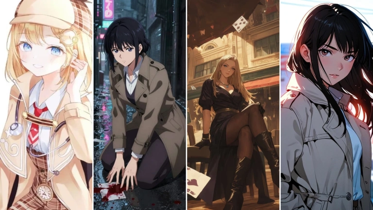 Exploring the most captivating anime girl detective art gallery in 2026