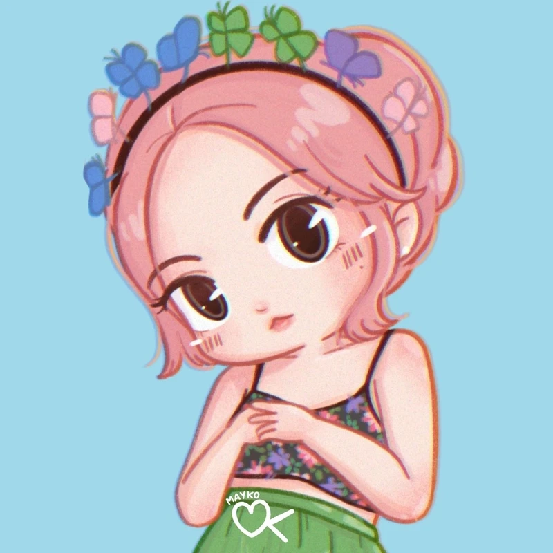 Học nhanh vẽ rose blackpink chibi đơn giản cực dễ