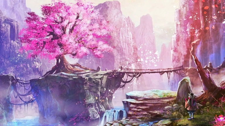 Khám Phá Ảnh Anime Phong Cảnh 3D, 4K Tuyệt Đẹp