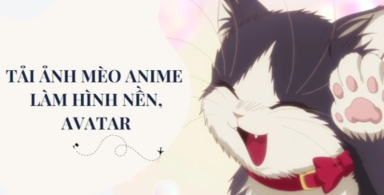 Khám phá thế giới mèo cute anime: Ảnh nền, avatar và meme độc đáo 2026