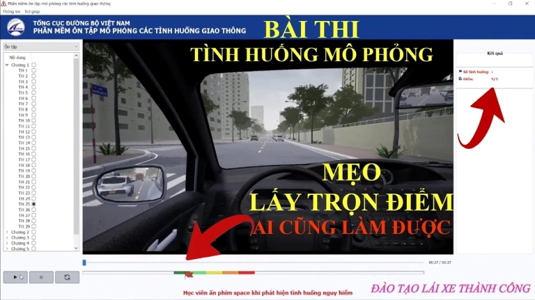 Mẹo 120 Tình Huống Mô Phỏng Giao Thông Mới Nhất 2026