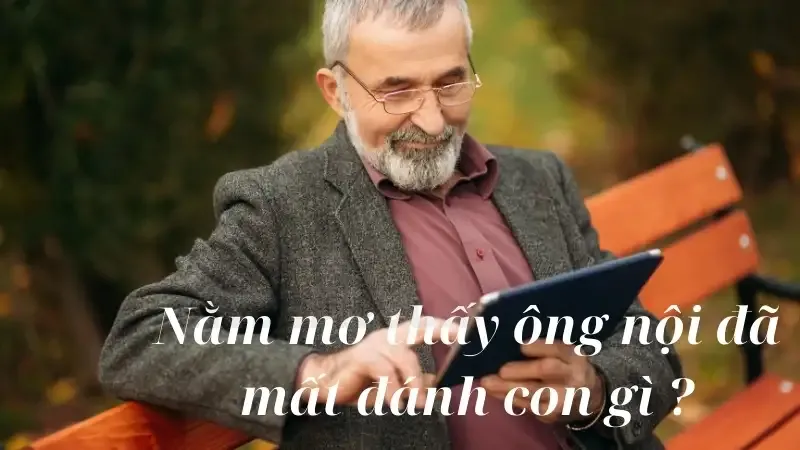 Nằm mơ thấy ông nội đã mất đánh con gì?