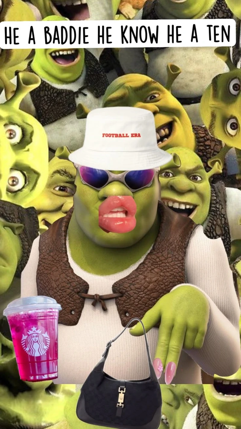 Tạo hình lực lưỡng với buff shrek meme đầy bất ngờ